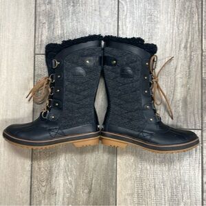 Sorel Women's Tofino II Insulated Waterproof Boots faux lamb fur 7.5